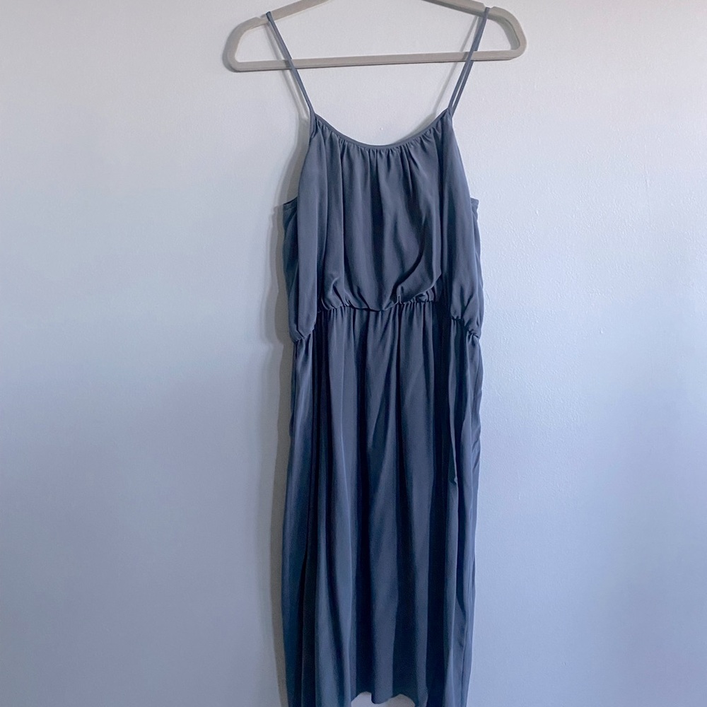 Silk Steal Blue Silk Ulla Johnson Dress. Fun with heels or sandals!